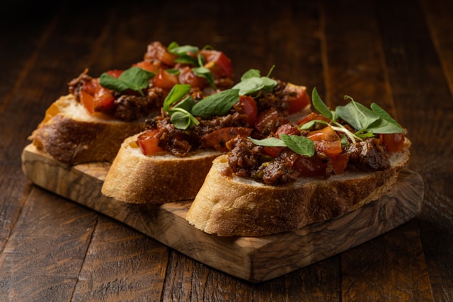 Bruschetta Al Pomodoro E Aglio